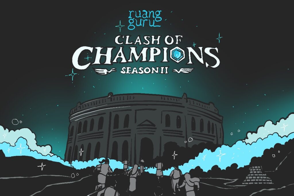 game clash of champions ala ruangguru. MOJOK.CO