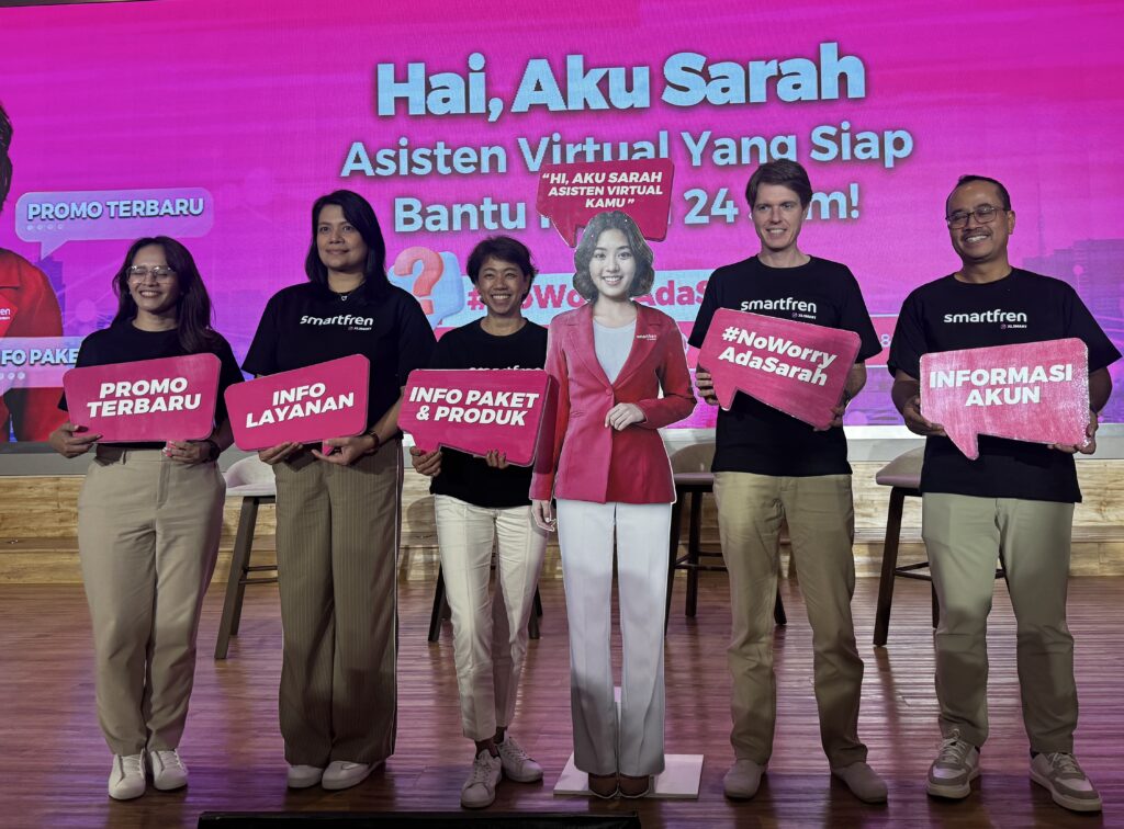 Smartfren luncurkan Sarah, yakni AI untuk layani pelanggan 24 jam setiap hari MOJOK.CO