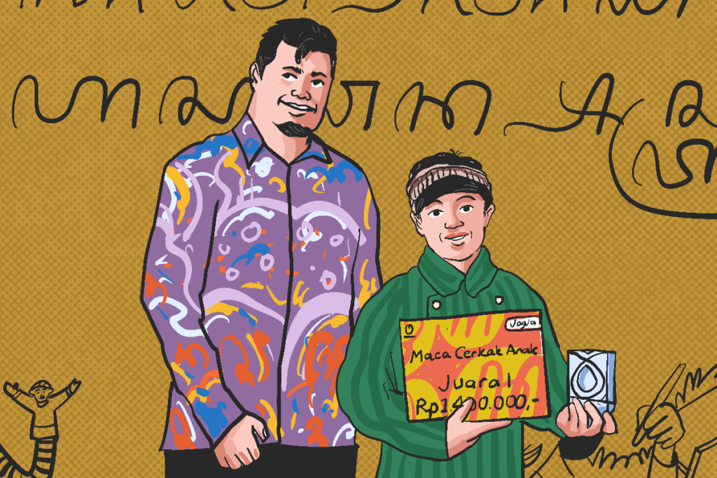Ale, anak laki-laki berusia 10 tahun, asal Yogyakarta yang mencintai Bahasa Jawa. MOJOK.CO