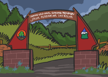 pertama naik gunung Mebabu via thekelan, belajar dari youtube. MOJOK.CO