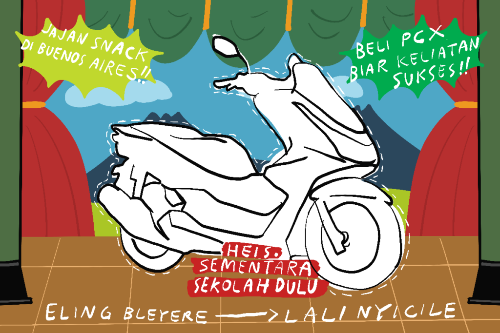 Beli motor Honda PCX buat pamer dan dicap sukses, berujung tragis karena judi online (judol) MOJOK.CO