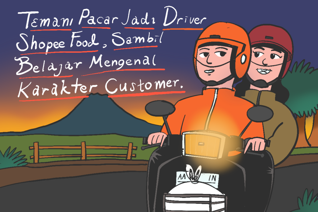 Pengalaman temani pacar jadi driver Shopee Food, hadapi beragam watak manusia MOJOK.CO