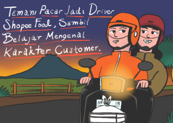 Pengalaman temani pacar jadi driver Shopee Food, hadapi beragam watak manusia MOJOK.CO