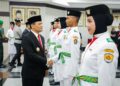Ahmad Luthfi kukuhkan Paskibraka Jateng 2025 MOJOK.CO