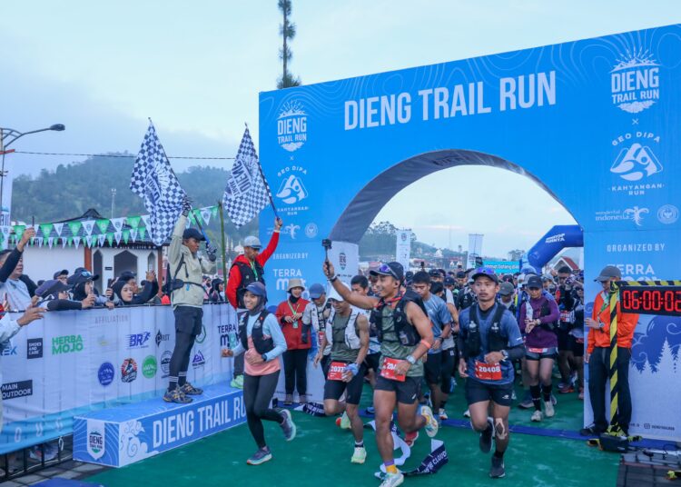 Dieng Trail Run 2025 dongkrak pariwisata Jawa Tengah. (Pemprov Jateng)