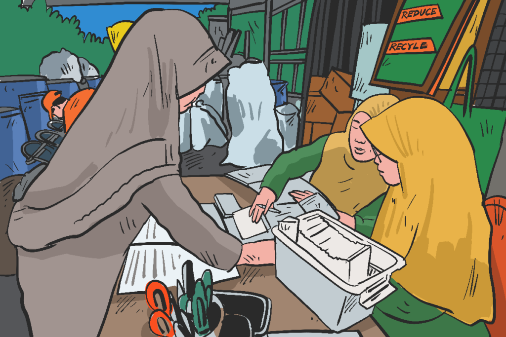 Bank Sampah Muria Berseria Kudus.MOJOK.CO