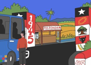 anggota karang taruna lebih baik daripada mahasiswa KKN saat 17 Agustus. MOJOK.CO