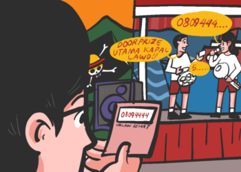 tips biar dapat doorprize saat karnaval. MOJOK.CO