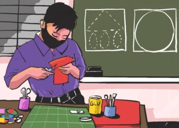 Para guru di Sekolah Gajahwong, Jogja. MOJOK.CO