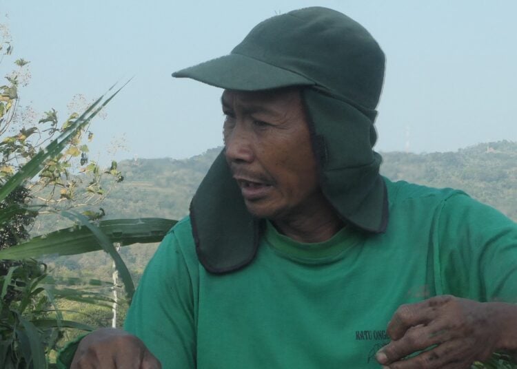 Kisutoro, petani di Dusun Kalidadap II, Imogiri, Bantul MOJOK.CO