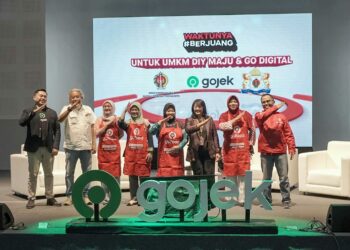 Gojek dan Pemerintah Daerah Yogyakarta Bantu Pelaku UMKM Melek Teknologi Digital. MOJOK.CO