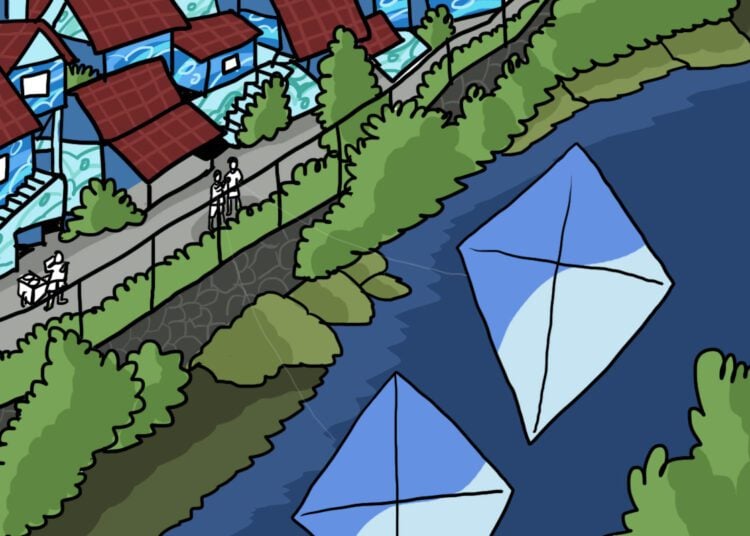 Esok cerah tak kunjung datang dan upaya warga bantaran kali Gajahwong, Kampung Ledhok Timoho, Jogja menyalakan harapan MOJOK.CO