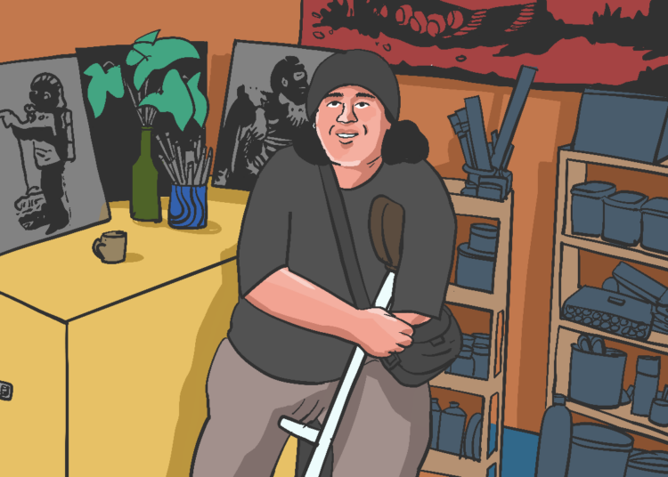 Jogja Disability Arts (JDA) upayakan pameran seni rupa ramah tunanetra MOJOK.CO