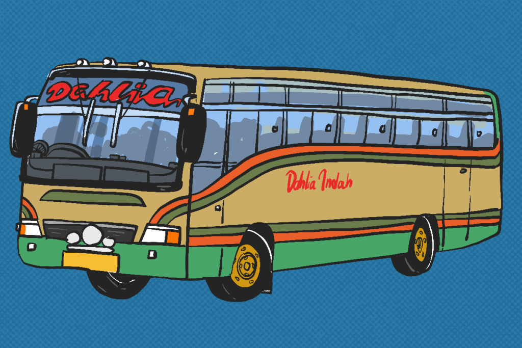 Derita Naik Bus Dahlia Indah, Terpaksa Tidur Bareng Kambing MOJOK.CO