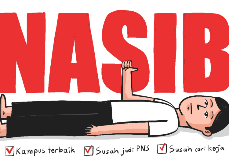 Sarjana lulusan kampus terbaik Indonesia seperti Unair, UGM, bahkan UI: tetap tak lolos CPNS dan susah cari kerja. Sekali dapat langsung job hugging MOJOK.CO