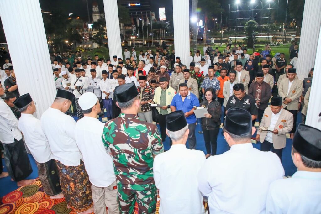 Organisasi Kepemudaan (OKP) Lintas Iman Jawa Tengah menyerukan pesan kedamaian bagi Indonesia MOJOK.CO