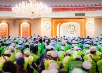 Ribuan driver Gojek peringati Maulid Nabi Muhammad SAW di Jakarta. (Dok.Gojek)