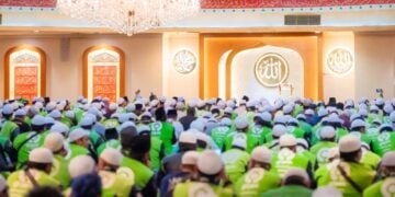 Ribuan driver Gojek peringati Maulid Nabi Muhammad SAW di Jakarta. (Dok.Gojek)