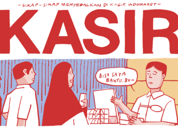 Meja kasir Indomaret jadi titik temu orang-orang menyebalkan MOJOK.CO