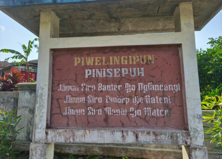 Semboyan luluhur untuk warga Desa Japan, Kudus MOJOK.CO