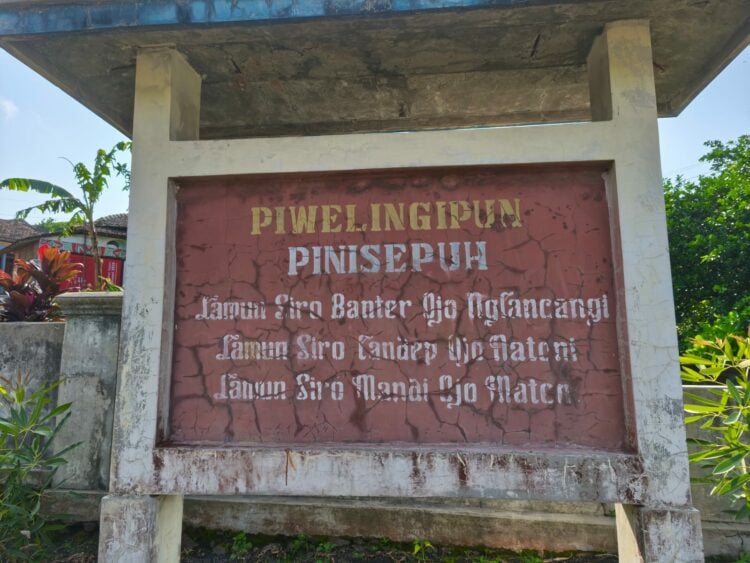 Semboyan luluhur untuk warga Desa Japan, Kudus MOJOK.CO