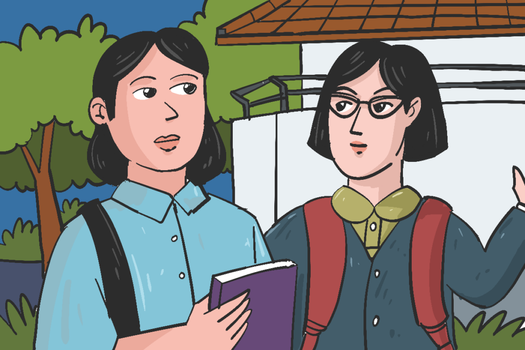 Mahasiswa Jurusan Ilmu Komunikasi Unair Surabaya iri dengan mahasiswa UPN Veteran Jawa Timur. MOJOK.CO