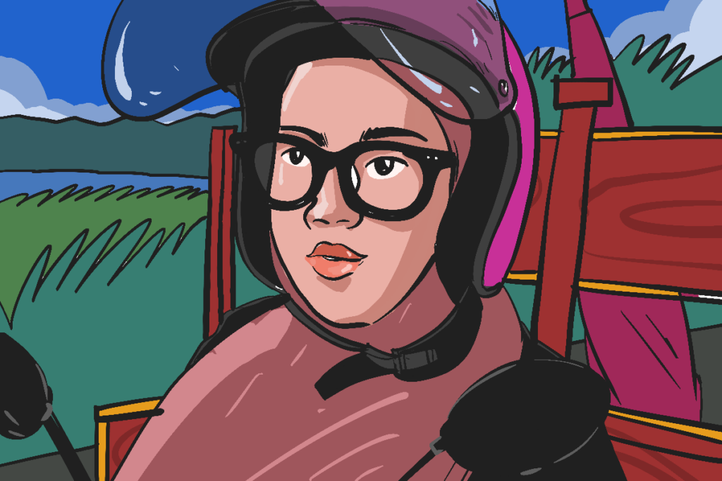 lulus SMK kerja jadi pedagang burger keliling. MOJOK.CO