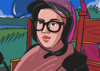 lulus SMK kerja jadi pedagang burger keliling. MOJOK.CO