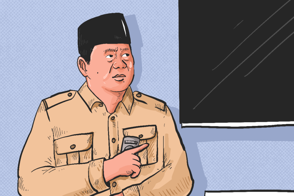 smart tv, prabowo.MOJOK.CO