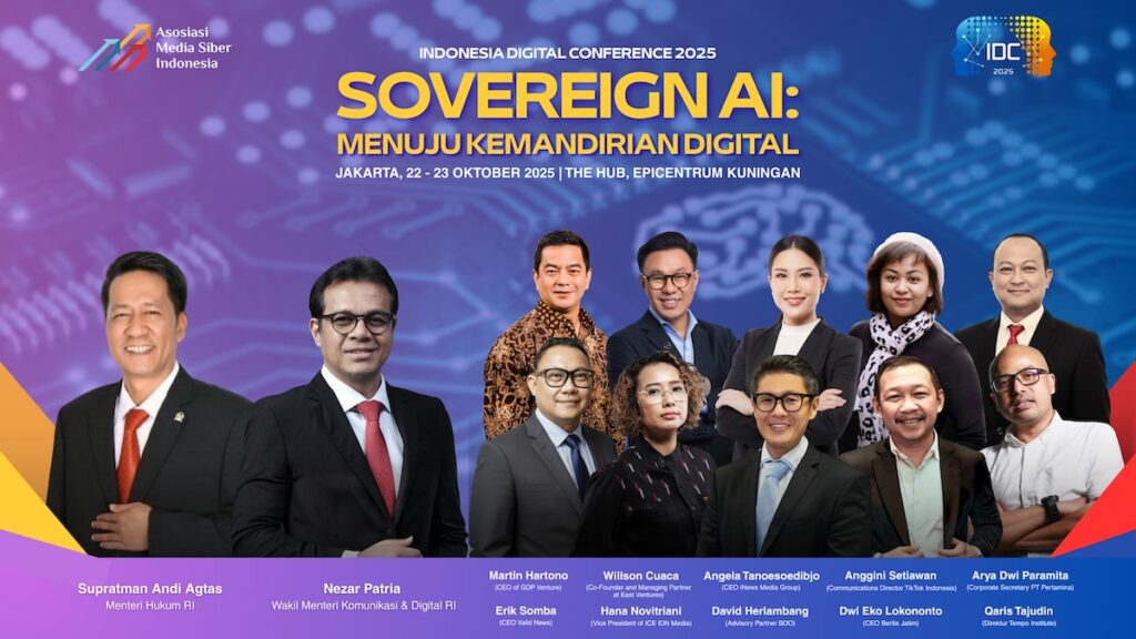 AMSI Usung ‘Sovereign AI: Menuju Kemandirian Digital' di Indonesia Digital Conference 2025 MOJOK.CO