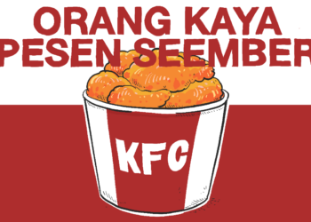 Nasib miskin di masa kecil: Cuma bisa ngiler saat tetangga kaya beli seember ayam goreng dari restoran cepat saji KFC cuma buat pamer MOJOK.CO