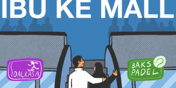 Pertama kali ajak ibu ke pusat perbelanjaan modern (mall) di Surabaya. Haru dan bahagia MOJOK.CO