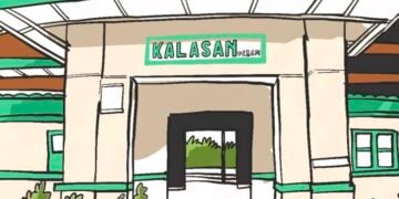 Ilustrasi Stasiun Kalasan di Sleman yang terbengkalai - MOJOK.CO