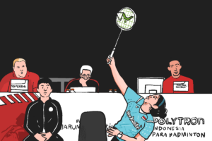 Leani Ratri Oktila, Ratu Para-badminton Dunia dengan Tato Istimewa di Lengannya