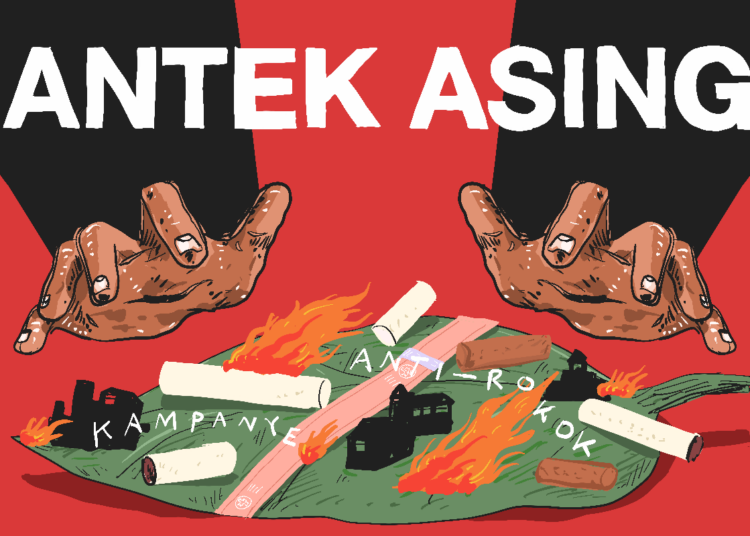 Merunut campur tangan asing di balik kampanye antirokok yang tentang kebijakan Purbaya tak naikkan cukai rokok 2026 MOJOK.CO