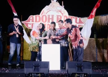 Pembukaan Pameran Gelar Olah Rupa dalam Festival Kebudayaan Yogyakarta (FKY) 2025 di Gunungkidul MOJOK.CO