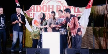 Pembukaan Pameran Gelar Olah Rupa dalam Festival Kebudayaan Yogyakarta (FKY) 2025 di Gunungkidul MOJOK.CO