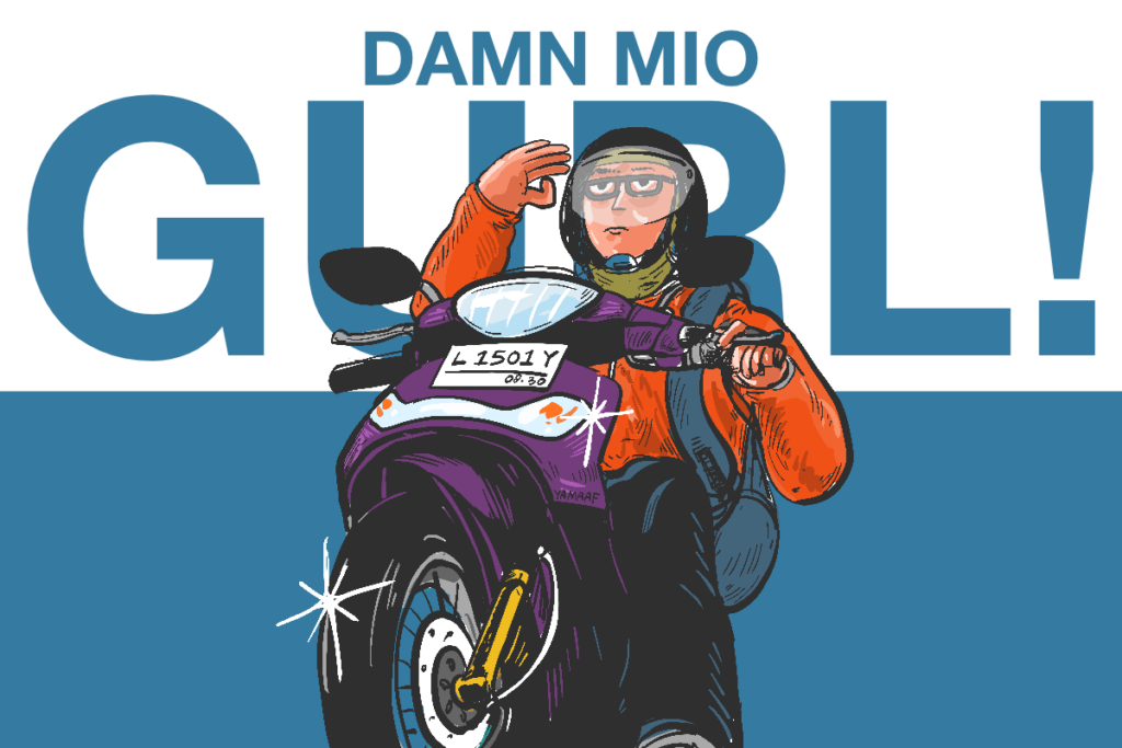 Yamaha Mio 2011 bisa dipakai perjalanan dari Jogja-Klaten. MOJOK.CO