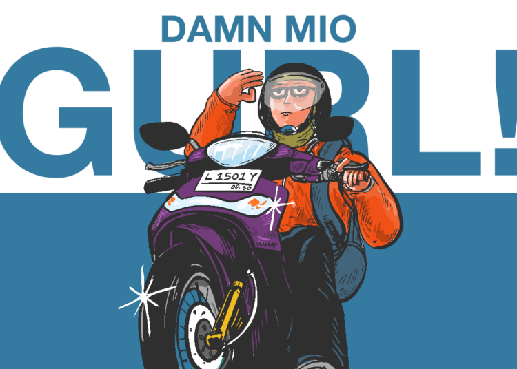 Yamaha Mio 2011 bisa dipakai perjalanan dari Jogja-Klaten. MOJOK.CO