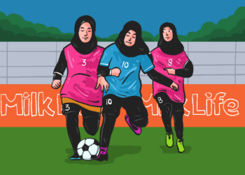 Ilustrasi Kualifikasi MilkLife Soccer Challenge (MLSC) Yogyakarta Seri 1 2025-2026 - MOJOK.CO
