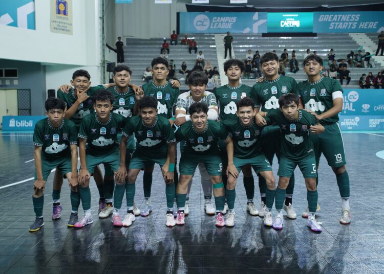 Skuad utama tim futsal UIN Sunan Kalijaga Jogja MOJOK.CO