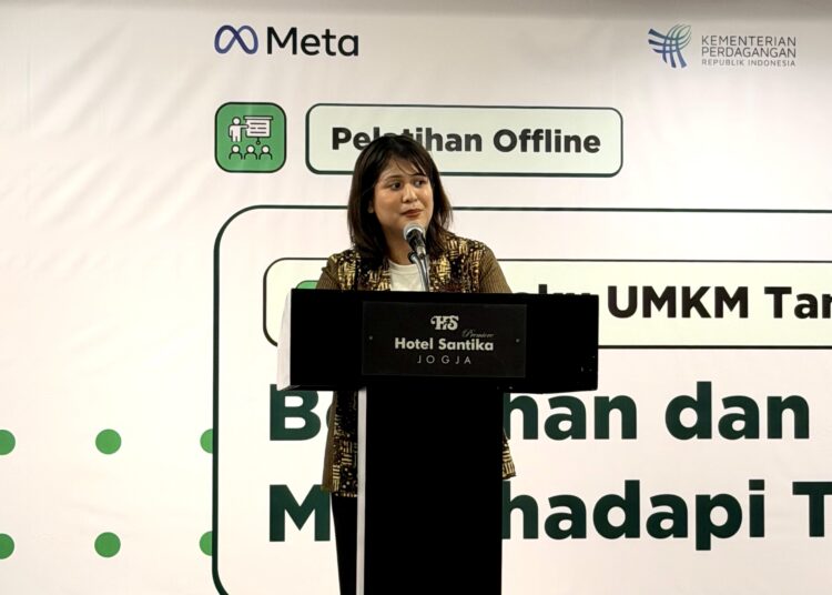 Dessy Septiane Sukendar selaku Policy Program Manager Meta Indonesia MOJOK.CO