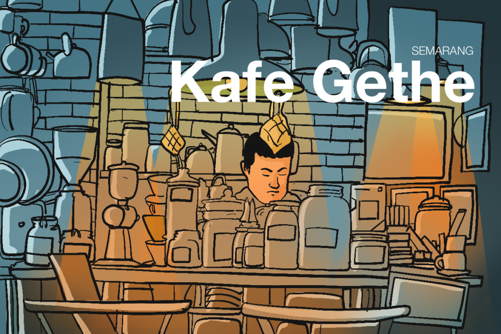 Kafe Gethe di Kampung Sekayu Semarang. MOJOK.CO