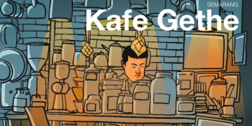 Kafe Gethe di Kampung Sekayu Semarang. MOJOK.CO