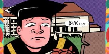 Mahasiswa Universitas Negeri Jakarta (UNJ) nyaris drop out usai ibu tiada. MOJOK.CO