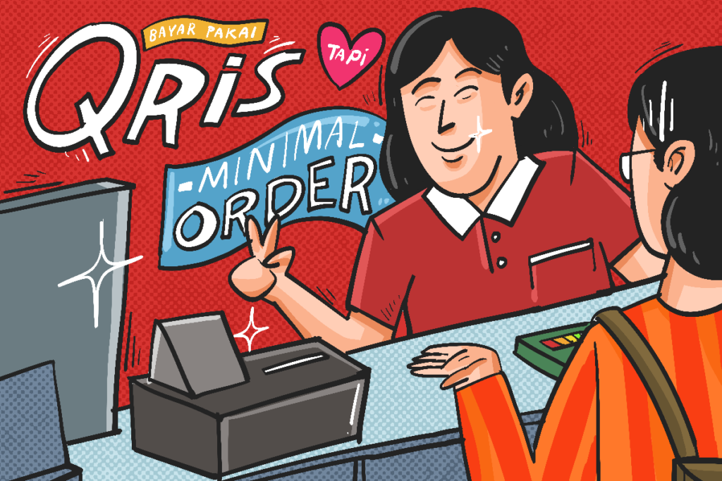 Derita Pakai QRIS: Minimal Order Gak Ngotak Bikin Sengsara MOJOK.CO