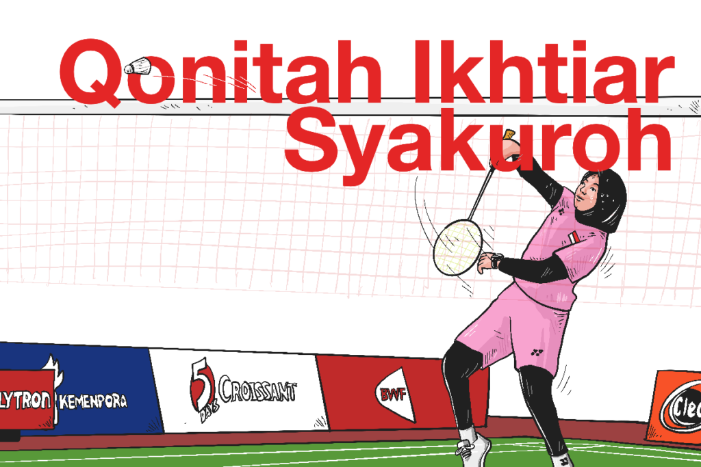 Qonitah Ikhtiar Syakuroh, atlet para badminton (bulu tangkis difabel) asal Kulon Progo Jogja sang penderes medali emas MOJOK.CO