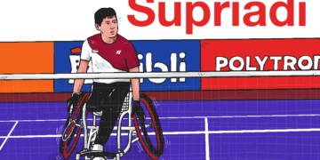 Perjalanan hidup Supriadi menjadi atlet bulu tangkis kursi roda dan tampil di event internasional seperti Polytron Indonesia Para Badminton 2025 Solo MOJOK.CO