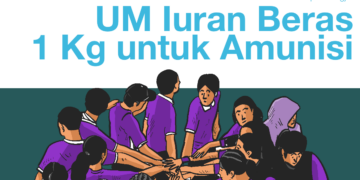 Semangat pemain dan pelatih Universitas Negeri Malang (UM) sebelum bertanding. MOJOK.CO