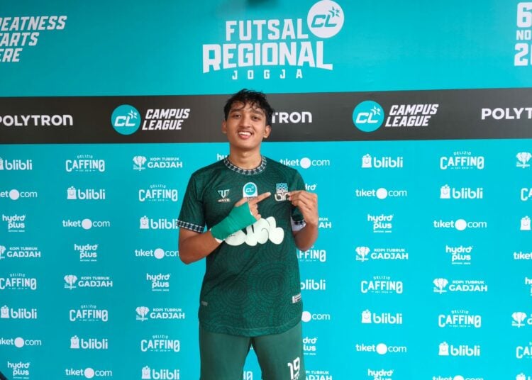Raul Gozalen, kapten tim futsal UIN Sunan Kalijaga Jogja MOJOK.CO